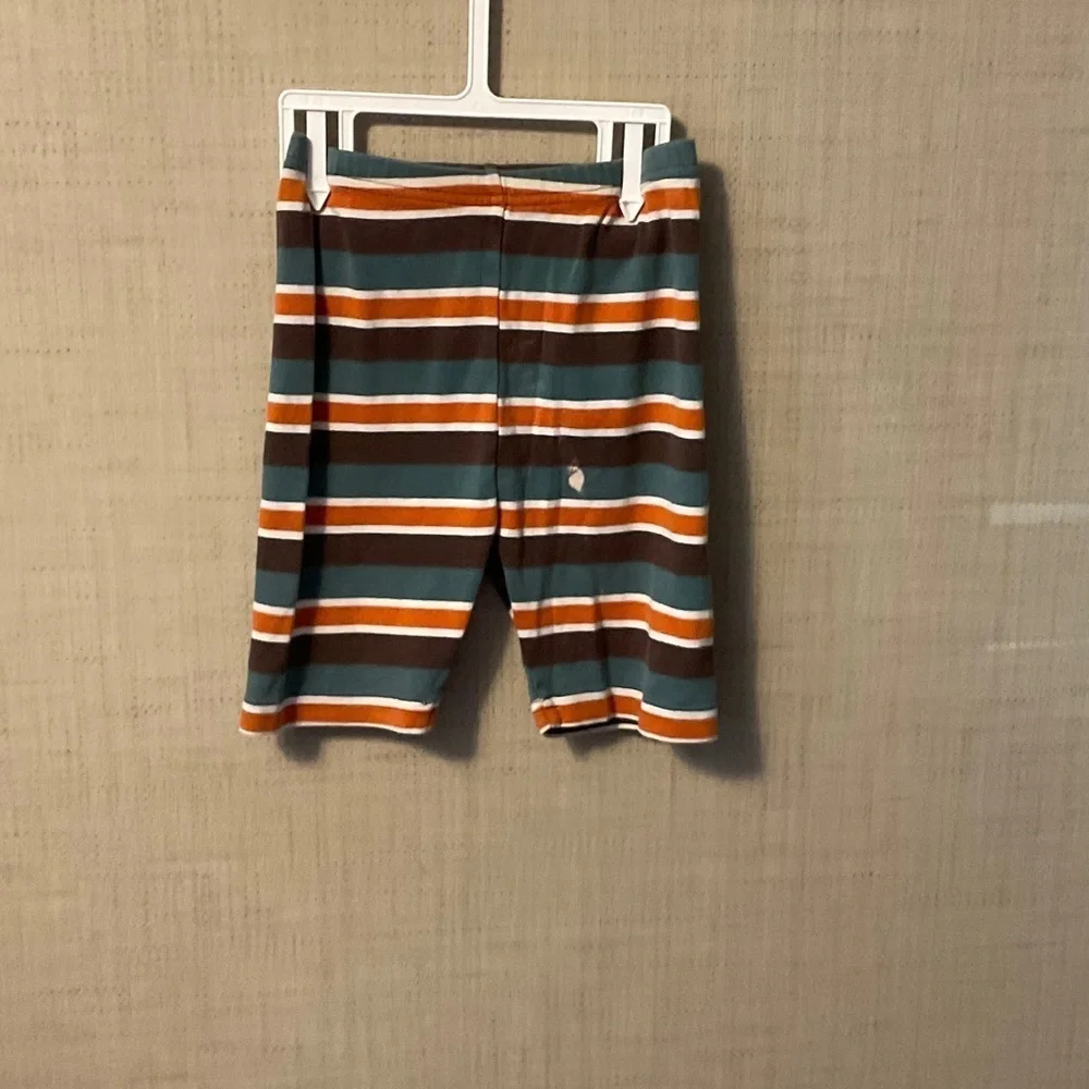Gymboree Orange and White Striped Kids Shorts